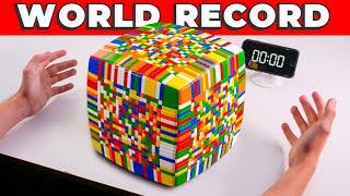 I Solve the Biggest Rubik’s Cube on the planet 21x21