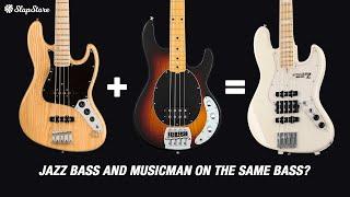 Jazz Bass and Musicman on the same bass? ft. @DavidVause