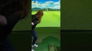 SCREEN GOLF IN KOREA!                                           #korea #screengolf #seol #golfkorea