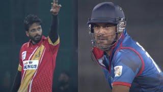 Aadarsh Balakrishna's strong reply to Sharad Kelkar after a huge six in his over | CCL