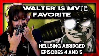 Lauren Reacts! *What a Boss B****!' Hellsing Abridged ep 4&5-TeamFourStar