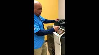 KONICA MINOLTA - How to Replace Toner/Waste Toner