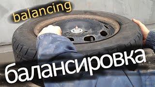 How to balance wheels at home Balancing a wheel is static. simple device