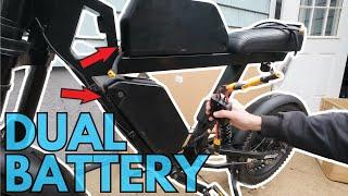 72 Volt Dual Battery eBike Build
