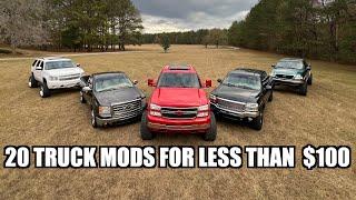 TOP 20 TRUCK MODS UNDER $100!