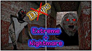 Granny v1.8 - Sewer Escape in Extreme + Nightmare & No Killing Granny, without using Drop button