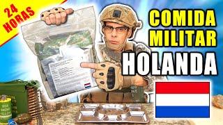 Probando COMIDA MILITAR de HOLANDA PAISES BAJOS | MRE 24 Horas