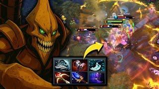 This Skull Basher Sand King Build MELTS Everyone | Dota 2