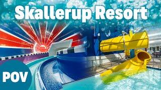 Indoor Water Park in Denmark: Skallerup Seaside Resort | All Slides 2024