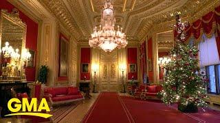 A look at a royal Christmas celebration at Windsor Castle