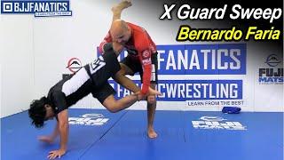 Basic X Guard Sweep by Bernardo Faria