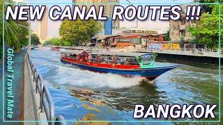 7 NEW Canal Express Boat LINES in Bangkok  Thailand