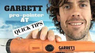 Garrett Pro-pointer AT - most people DON'T know this!