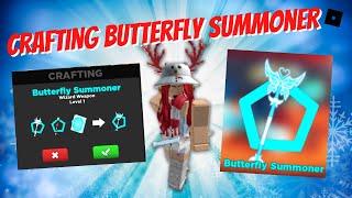 Crafting BUTTERFLY SUMMONER Limited Winter Shop 2021 in Treasure Quest | Roblox