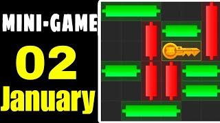 2 January Hamster Kombat Daily Mini-Game Puzzle Solved #hamstercombat #minigame #minipuzzle