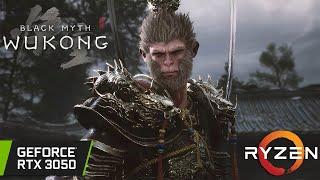 Black Myth: Wukong - RTX 3050 - All Settings Tested - Full Ray Tracing OFF/ON - FSR 3 FG OFF/ON