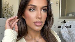 IN-DEPTH MAKEUP TUTORIAL | HEAT, FLASH AND MASK PROOF