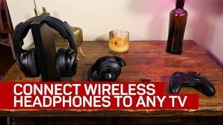 4 ways to connect wireless headphones to any TV (CNET How To)