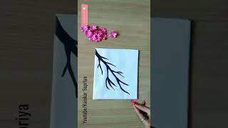 Wall Hanging craft #shorts #trending #viral #wallhanging #papercraft #diy #kalakarsupriya