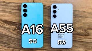 Samsung Galaxy A16 5G vs Samsung Galaxy A55 5G