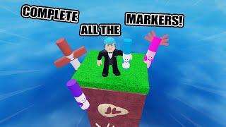 Markers | ROBLOX | COMPLETE ALL THE MARKERS!