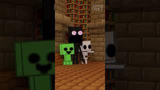 Can CHICKEN JOCKEY beat the MAZE Challenge? (A Minecraft Movie Meme Animation) #shorts #cartoon