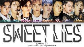 EXO "Sweet Lies" (엑소 "Sweet Lies" 가사)(Color Coded Lyrics)