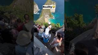 Expectations Vs Reality  #travel #nature #explore #adventure #socialmedia #vs #reality