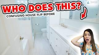 Why Would They do This? | Very Confusing House Flip | Before Renovation Walkthrough