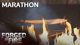 The Most INTENSE Bladesmith BATTLES Yet! *3 HOUR MARATHON* | Forged in Fire