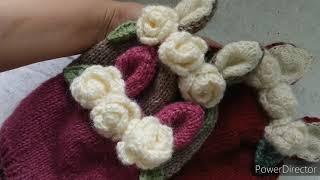 Гул тукиш. Роза крючком. Kruchokda gul to'qish. Цветочек крючком. Crochet flowers 