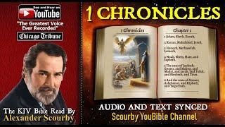 13 | Book of 1 Chronicles | Read by Alexander Scourby | The GREATEST VOICE Ever Recorded!