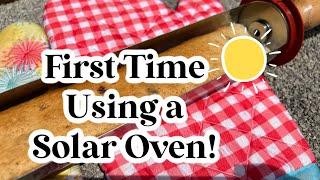 GoSun Solar Oven: First Time Off-Grid Cooking with the Sun