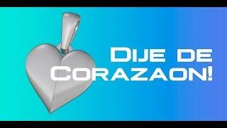 COMO HAGO UN CORAZÓN PARA DIJE