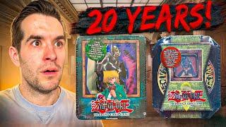 Opening 20 YEAR OLD Yugioh Tins From 2002 & 2004!