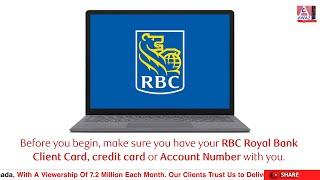 Setup RBC Online - Step by Step Guide in English