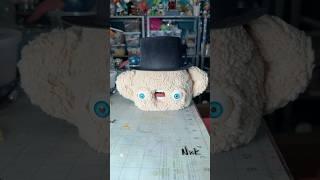 Bear Blob Sculpture with a tongue  