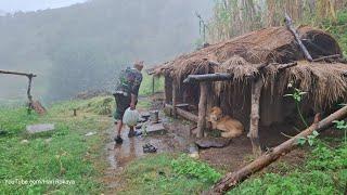 This is Himalayan Hari Rokaya Village Rain Day Lifestyle | Daily Activities of Nepali Village People