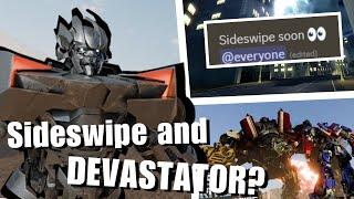 SIDESWIPE & DEVASTATOR! | Roblox Transformers Crossfire