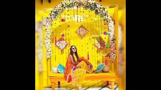 Dulhaniya ki haldi part-2#bride#haldi#haldiceremony#haldidecor#shorts#shortsvideo#youtubeshorts#yt