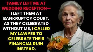 Family Left Me at Wedding Reception—I Left Them at Bankruptcy Court
