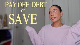 3 reasons why you should pay off your debt before saving money