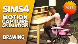 The Sims 4 Animation | DRAWING | FREE Download