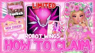 *NEW CODES!* HOW TO GET THE NEW LIMITED CODE WINGS IN DRESS TO IMPRESS! *FULL TUTORIAL* | Roblox