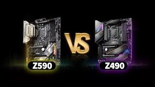 Intel Z590 vs Z490 Motherboard - 8 Games Test