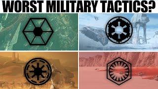 Which Star Wars Faction has the WORST TACTICS? | Faction Compared ft Bombastic