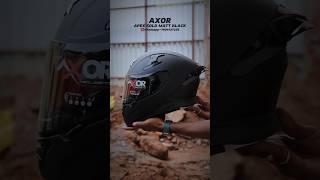 Axor solid matt black|#bike #shorts #helmet #trending #video #viralvideo