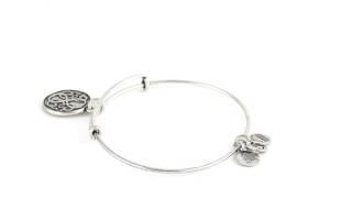 Rafaelian Silver Finish Expandable Bracelet