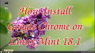 How Install Google Chrome on Linux Mint 18.1