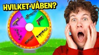 Lykkehjulet Bestemmer Mit Våben i Fortnite!